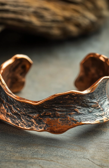 miedziana bransoletka